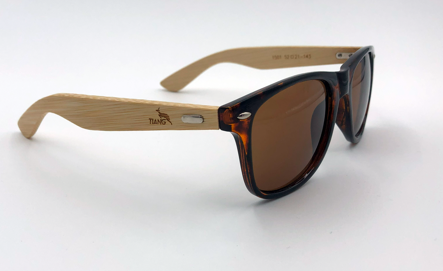 0 - Gafas de sol Bamboo Beauty Essence - Modelo LEOPARD BROWN