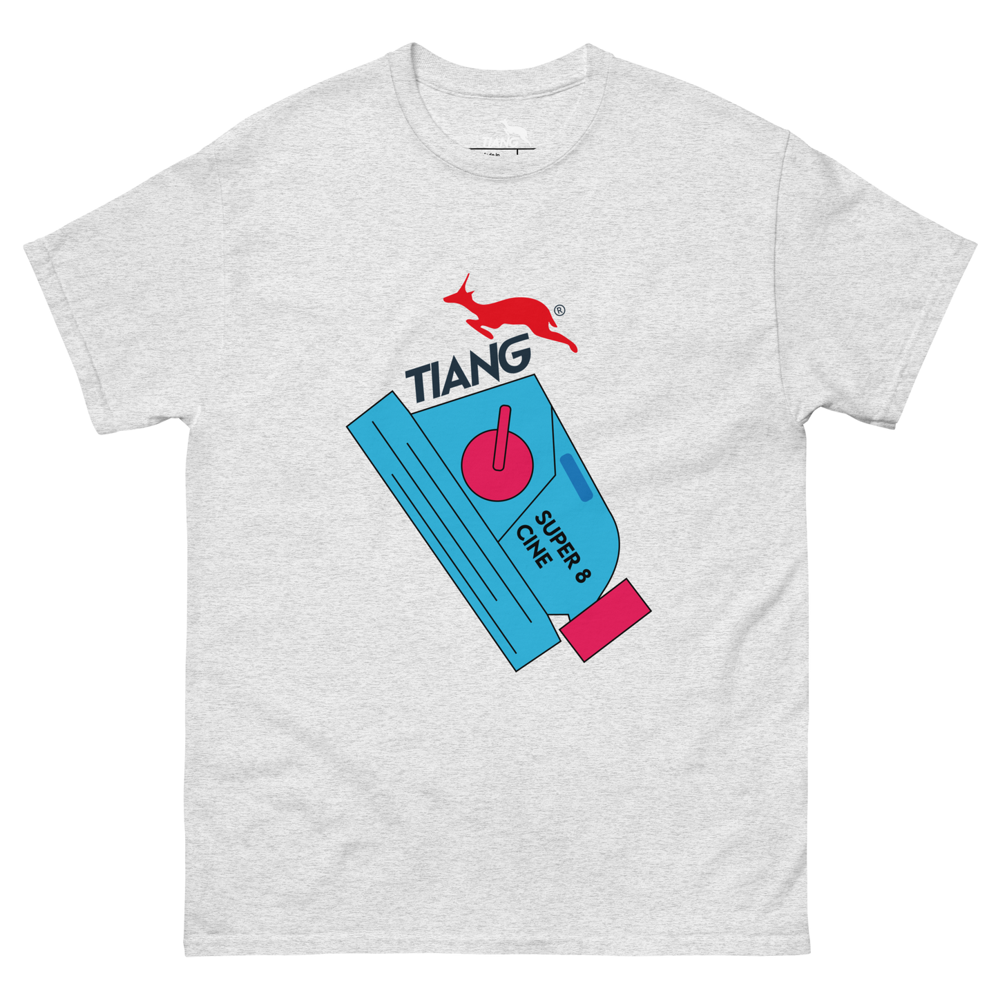 4 CLASSIC Camiseta Retro CINE SUPER 8 BLUE