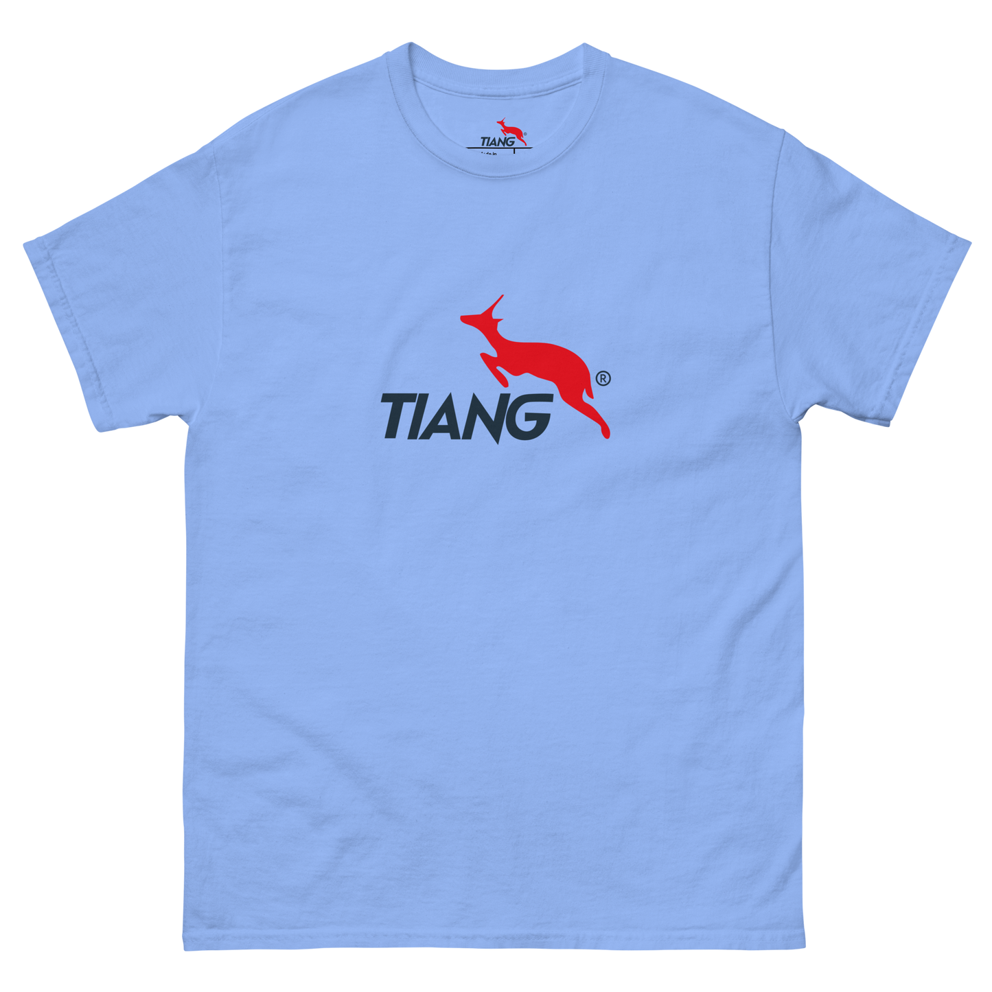 CLASSIC Samarreta LOGO TEXT BLUE