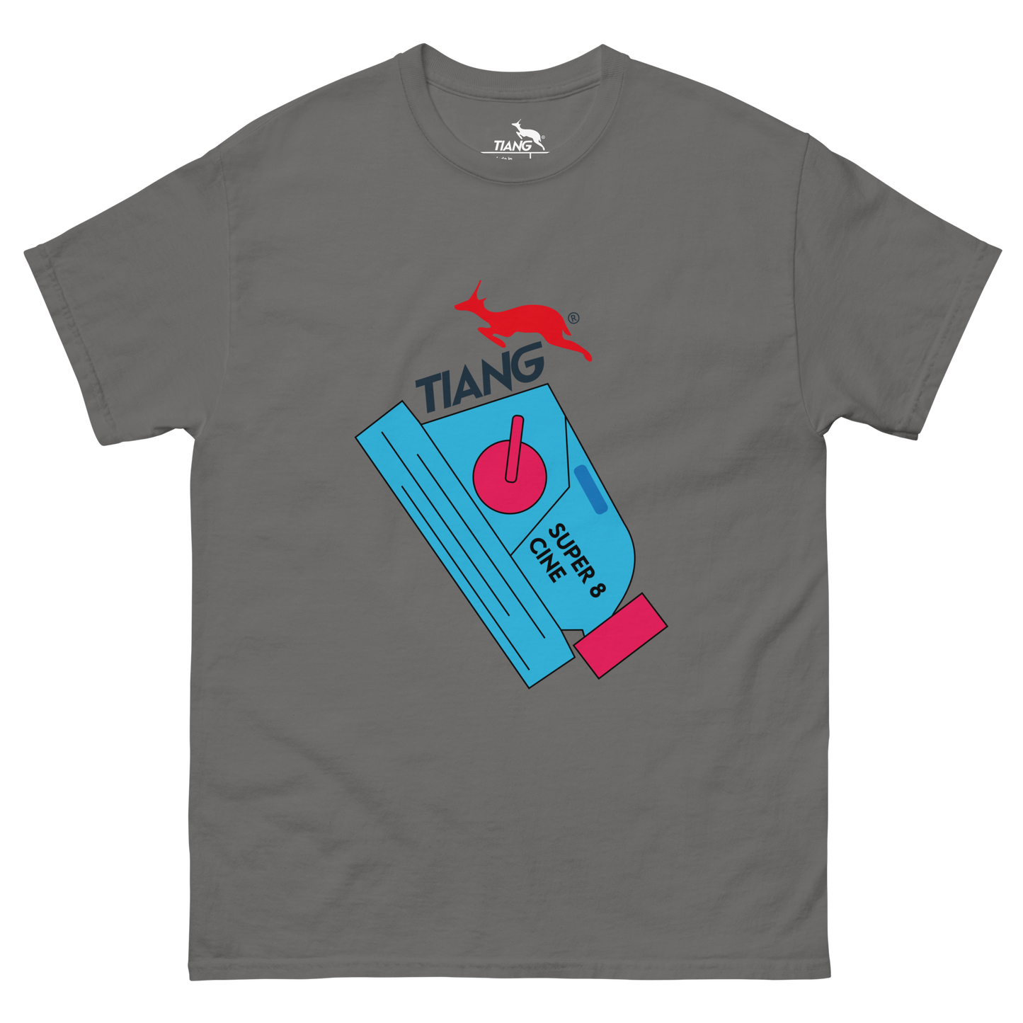 4 CLASSIC Camiseta Retro CINE SUPER 8 BLUE