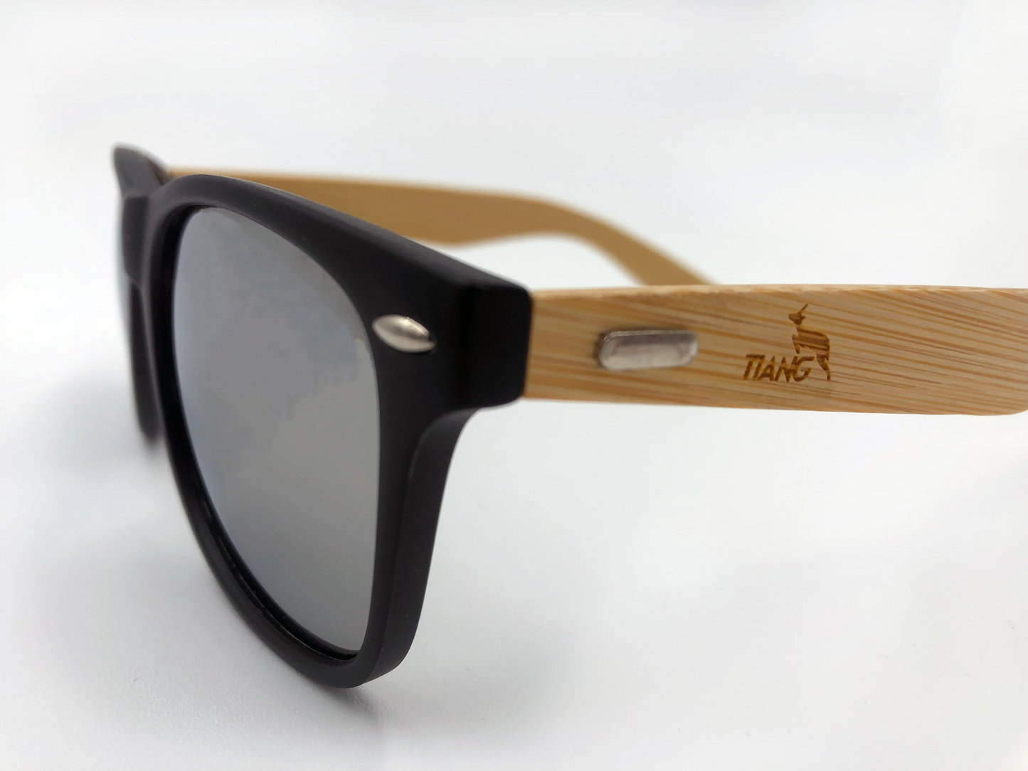 0 - Gafas de sol Bamboo Beauty Essence - Modelo MatteBlack Mirror