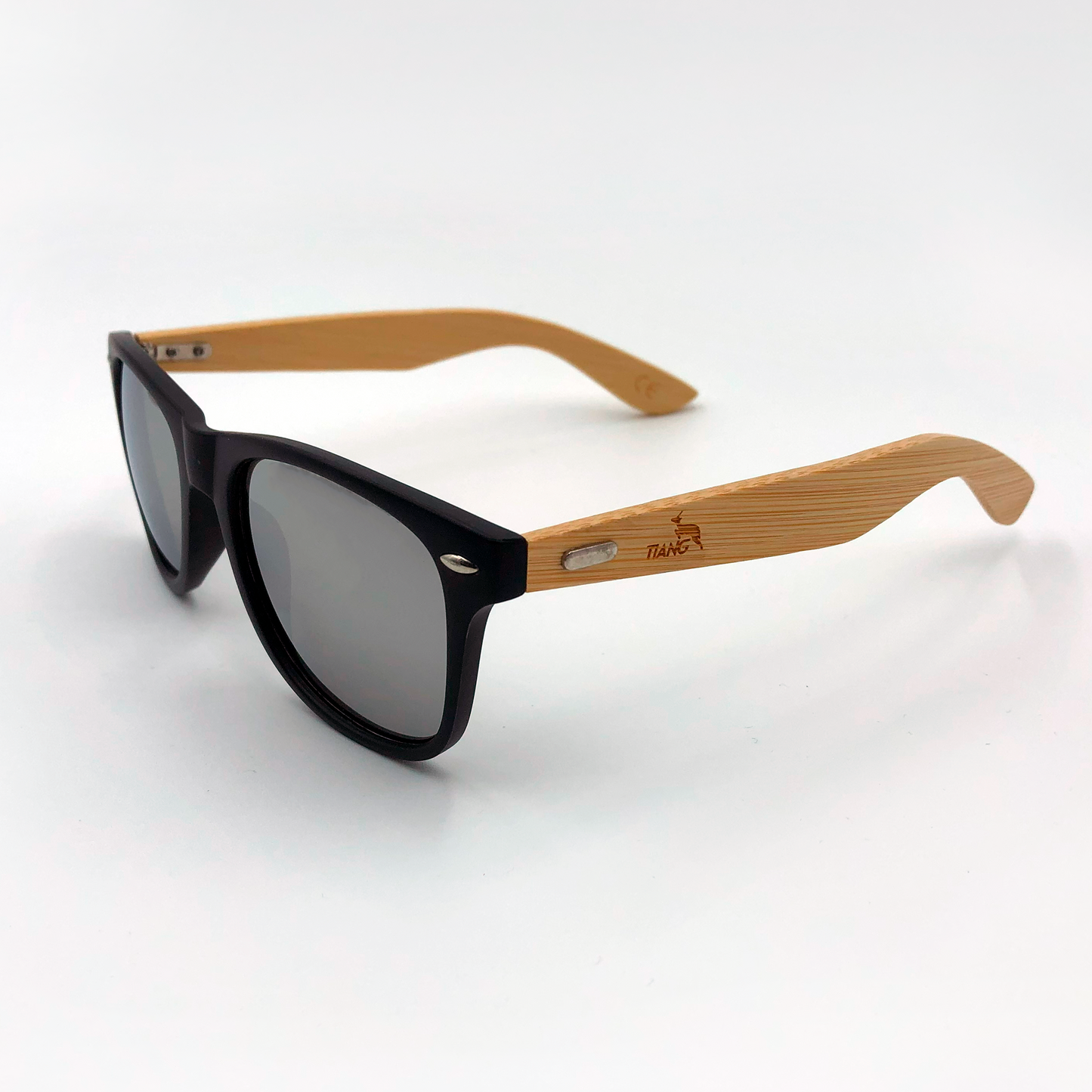 0 - Gafas de sol Bamboo Beauty Essence - Modelo MatteBlack Mirror