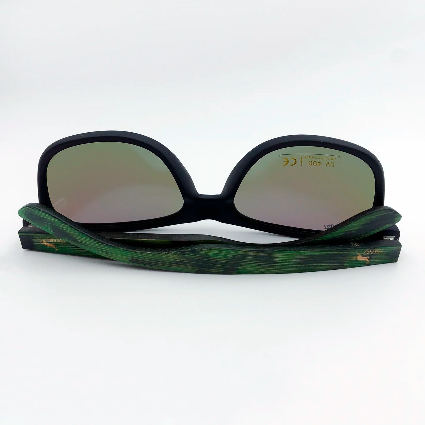 0 - Gafas de sol Bamboo Beauty Essence - Modelo Jasper green - Blue