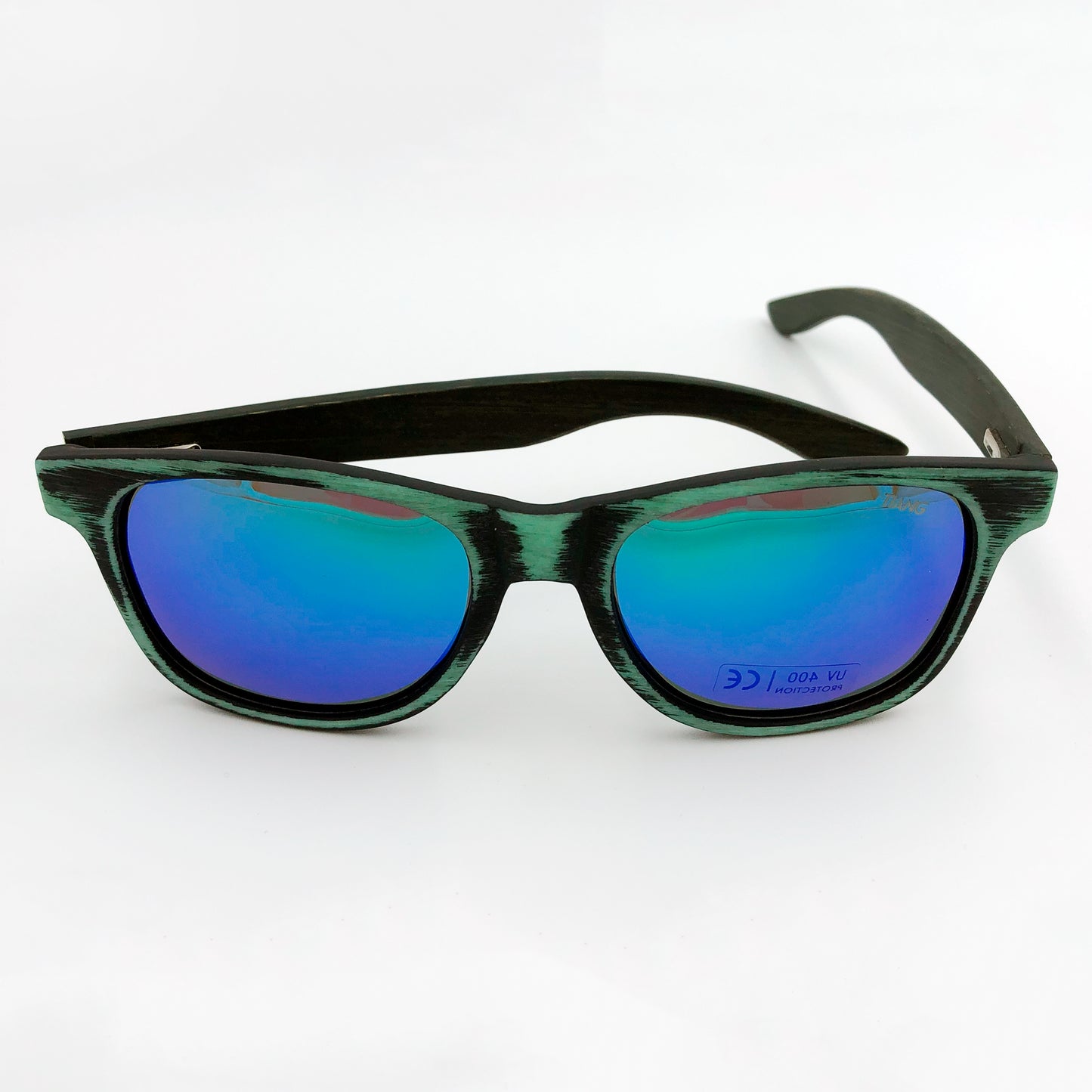 0 - Gafas de sol Bamboo Beauty Essence - Modelo Jasper green - Blue