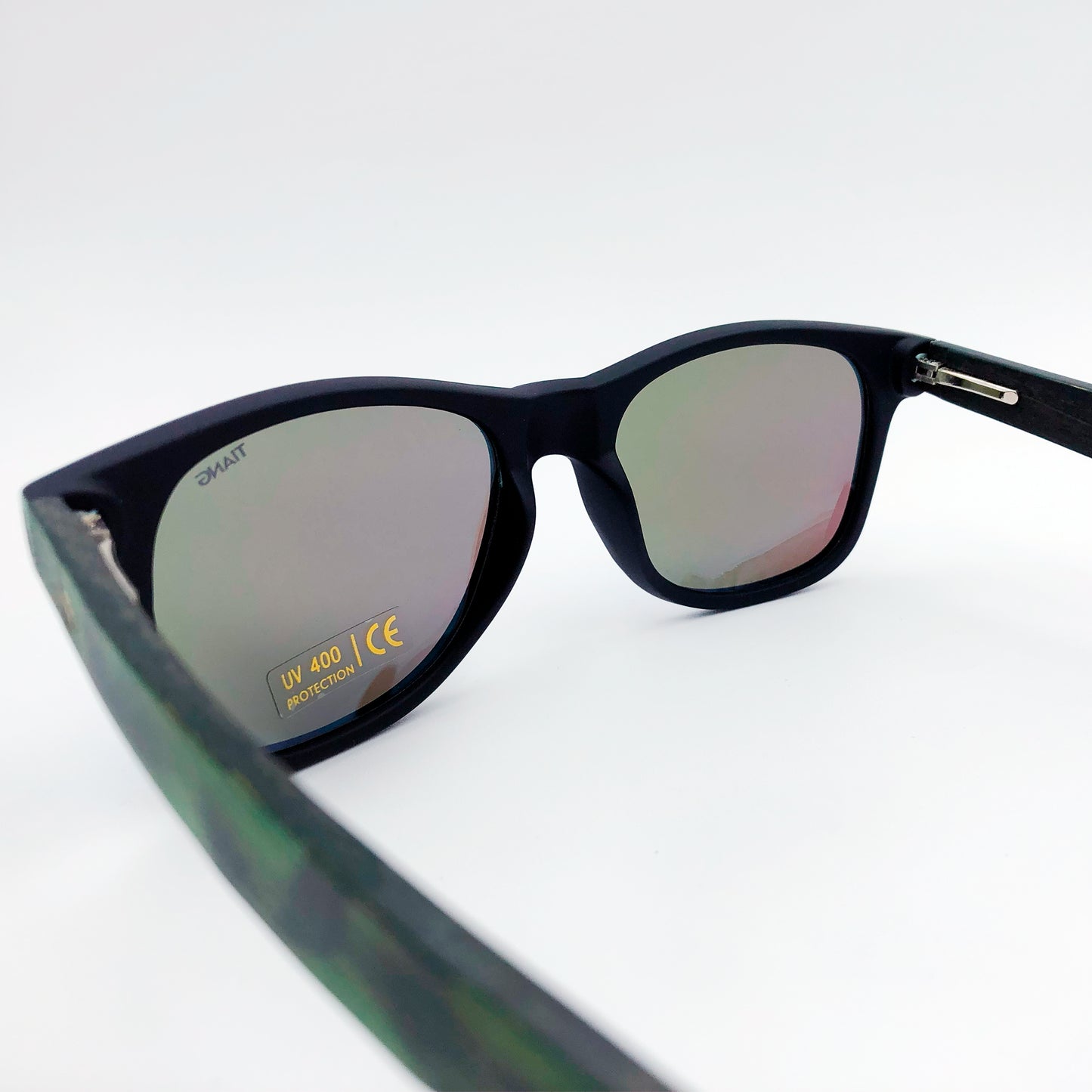 0 - Gafas de sol Bamboo Beauty Essence - Modelo Jasper green - Blue