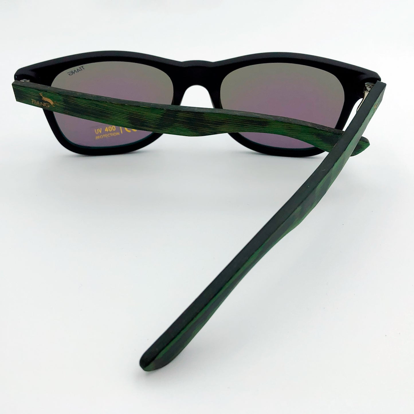 0 - Gafas de sol Bamboo Beauty Essence - Modelo Jasper green - Blue