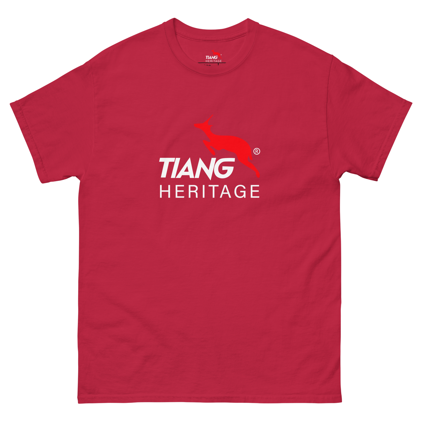 9 HERITAGE Camiseta LOGO HERITAGE TEXT WHITE