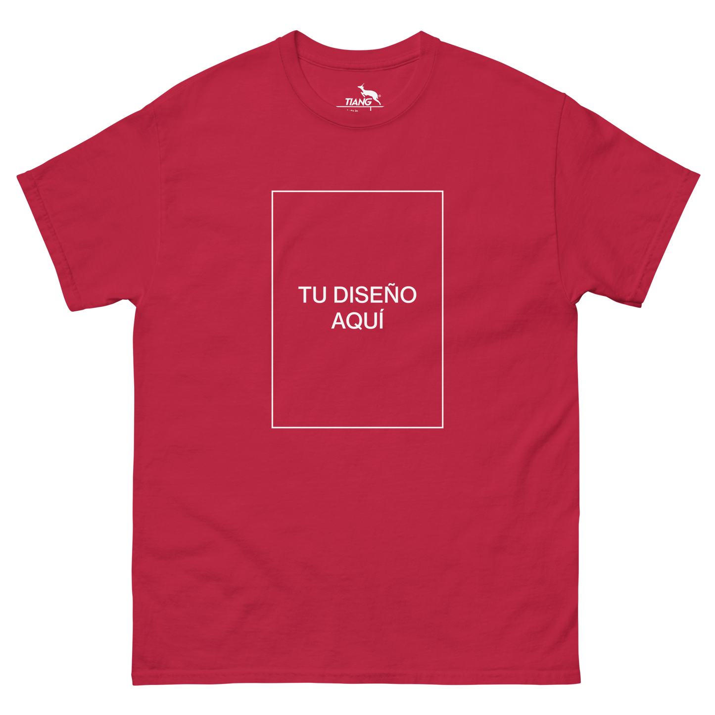 9A CLASSIC Camiseta TIANG PERSONALIZABLE TINTA DTG