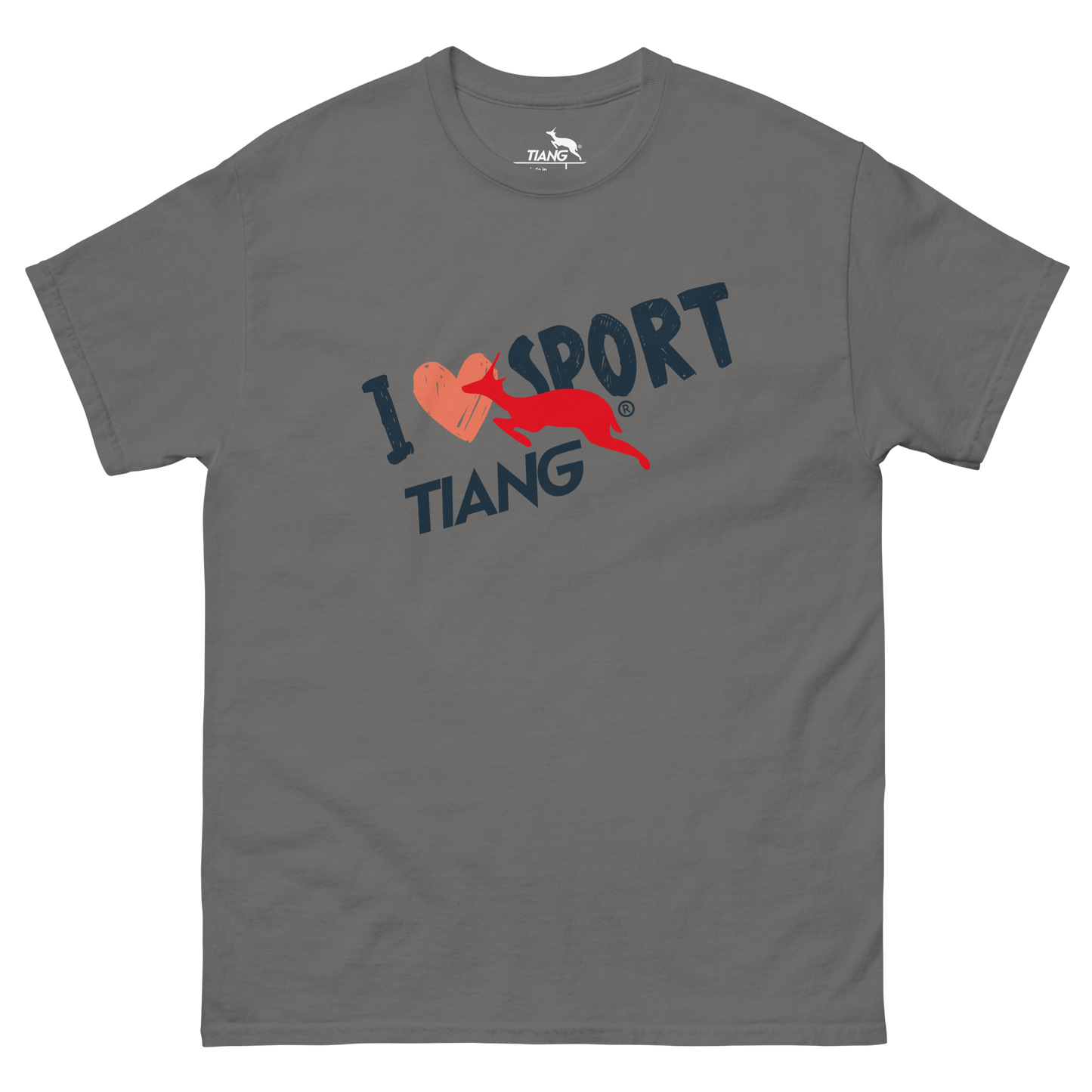 5 CLASSIC Camiseta Retro I Love SPORT