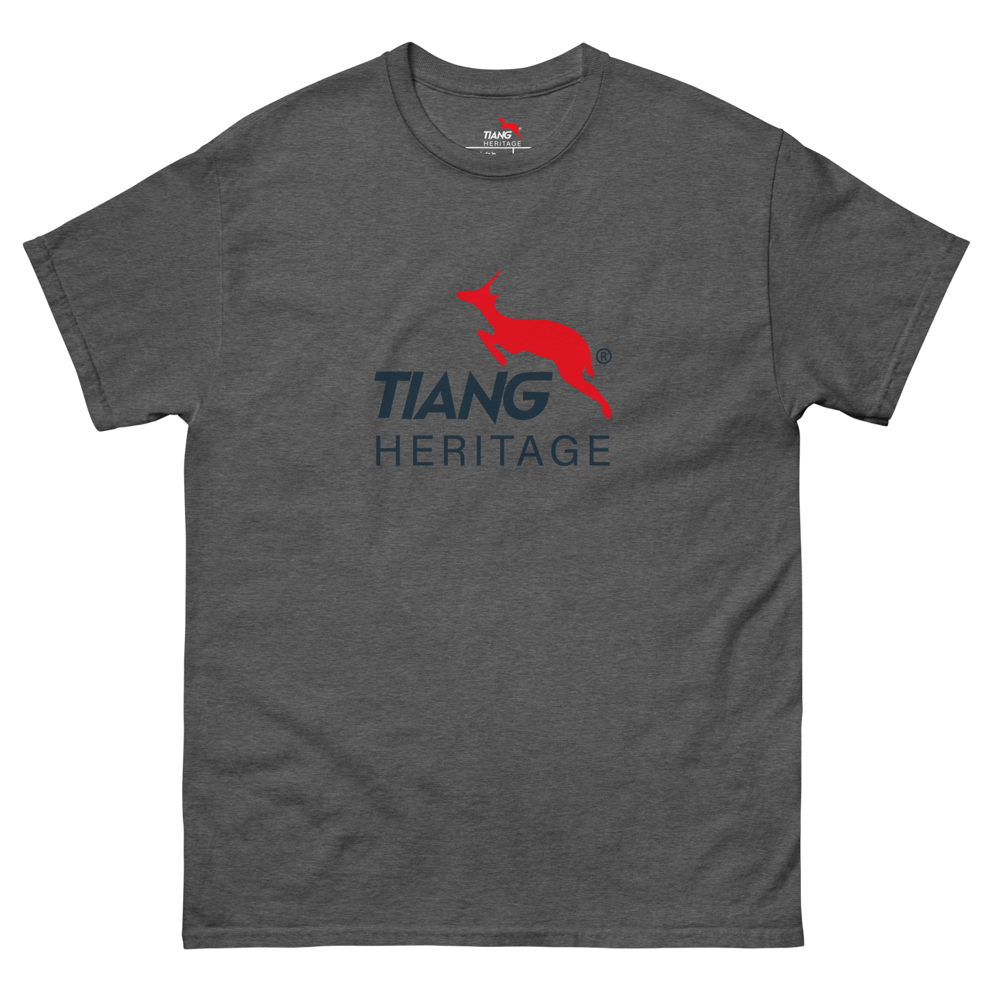 9 HERITAGE Camiseta LOGO HERITAGE TEXT BLUE