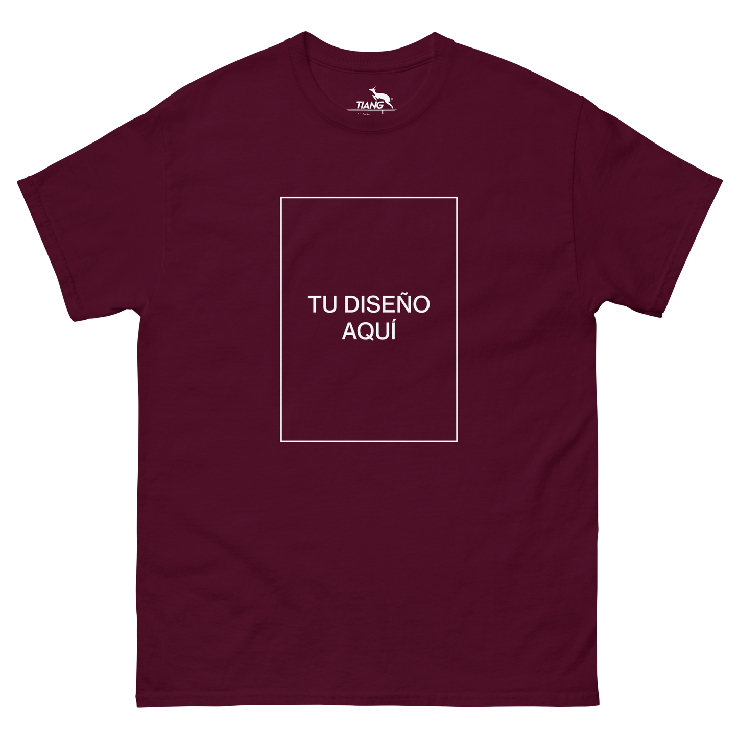 9A CLASSIC Camiseta TIANG PERSONALIZABLE TINTA DTG