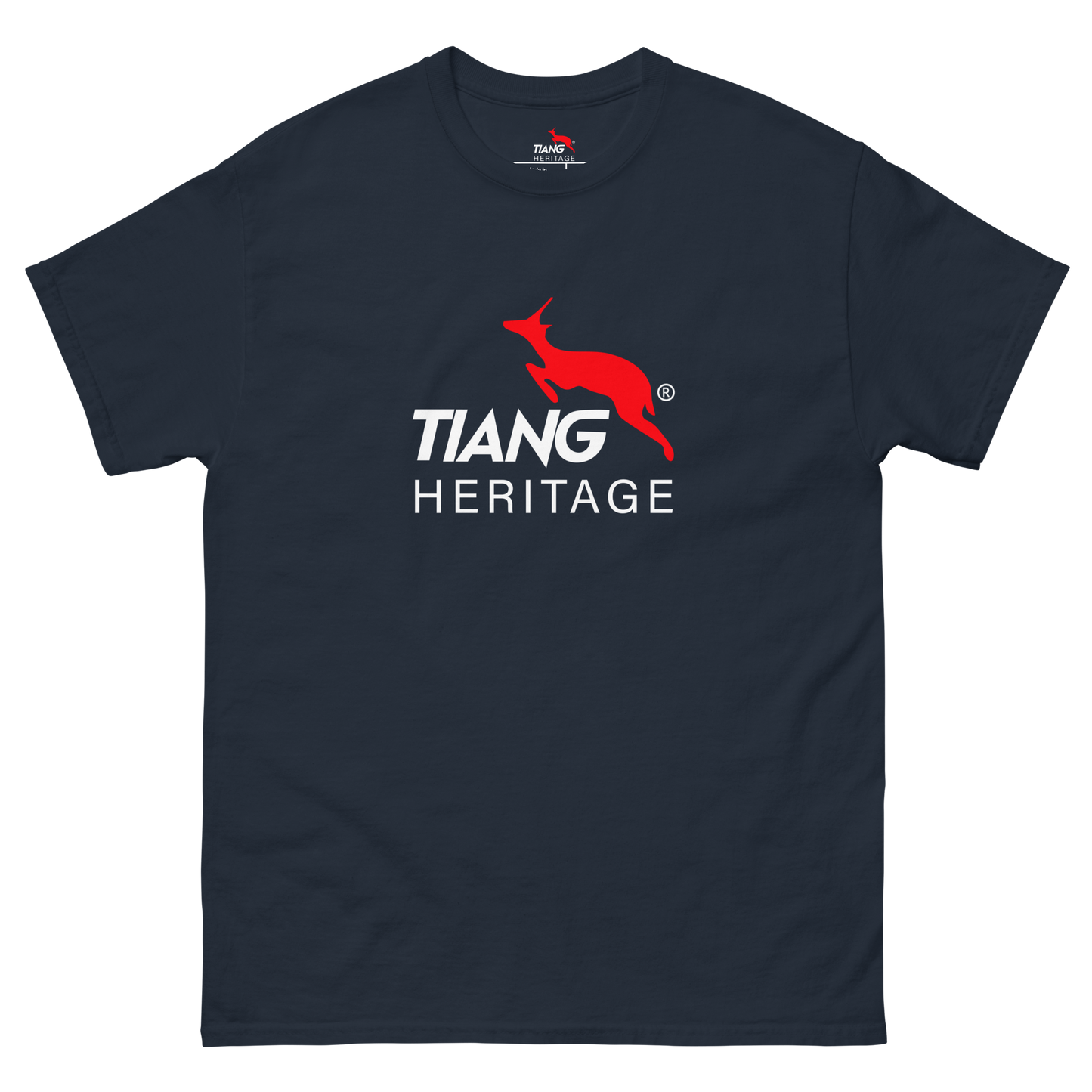 9 HERITAGE Camiseta LOGO HERITAGE TEXT WHITE