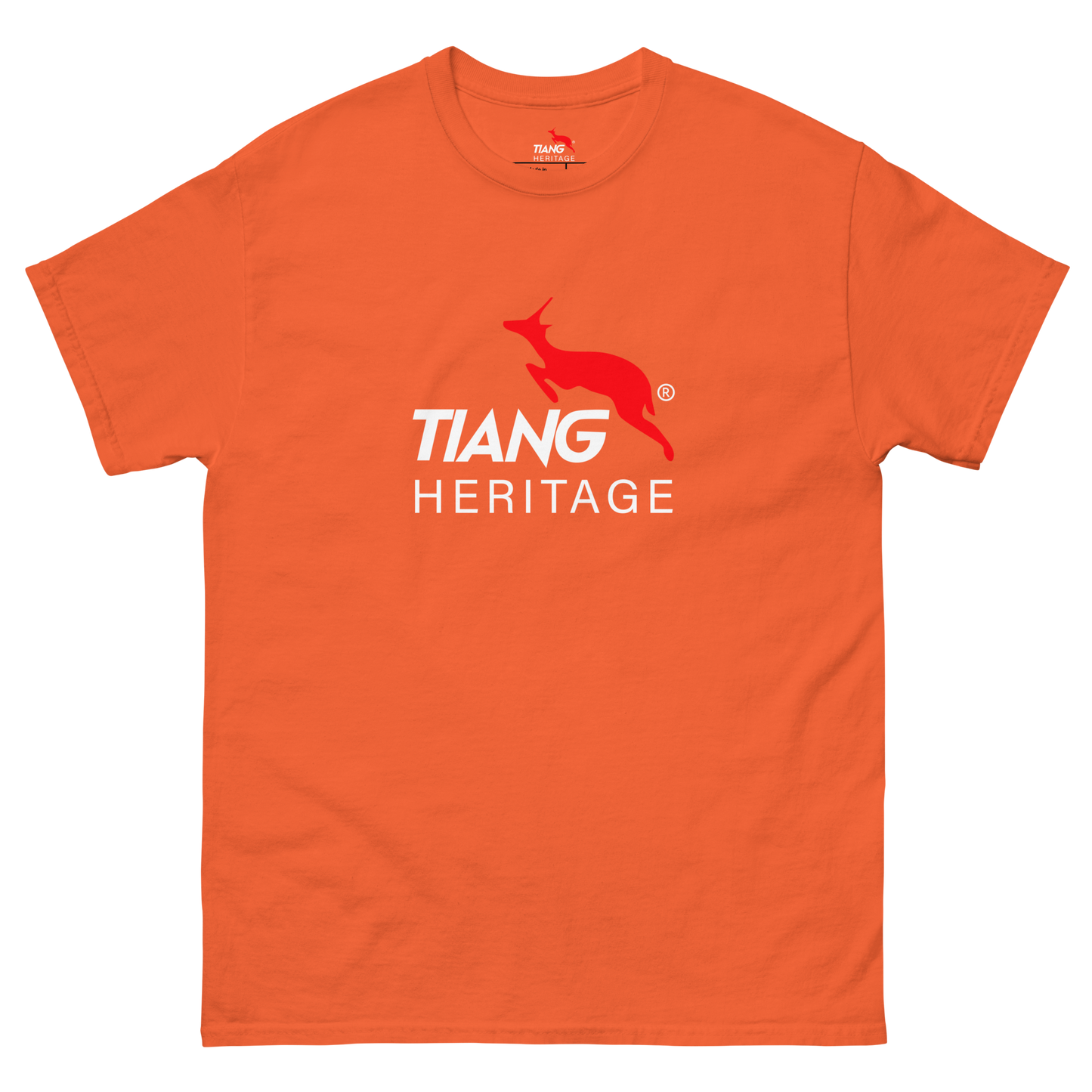 9 HERITAGE Camiseta LOGO HERITAGE TEXT WHITE