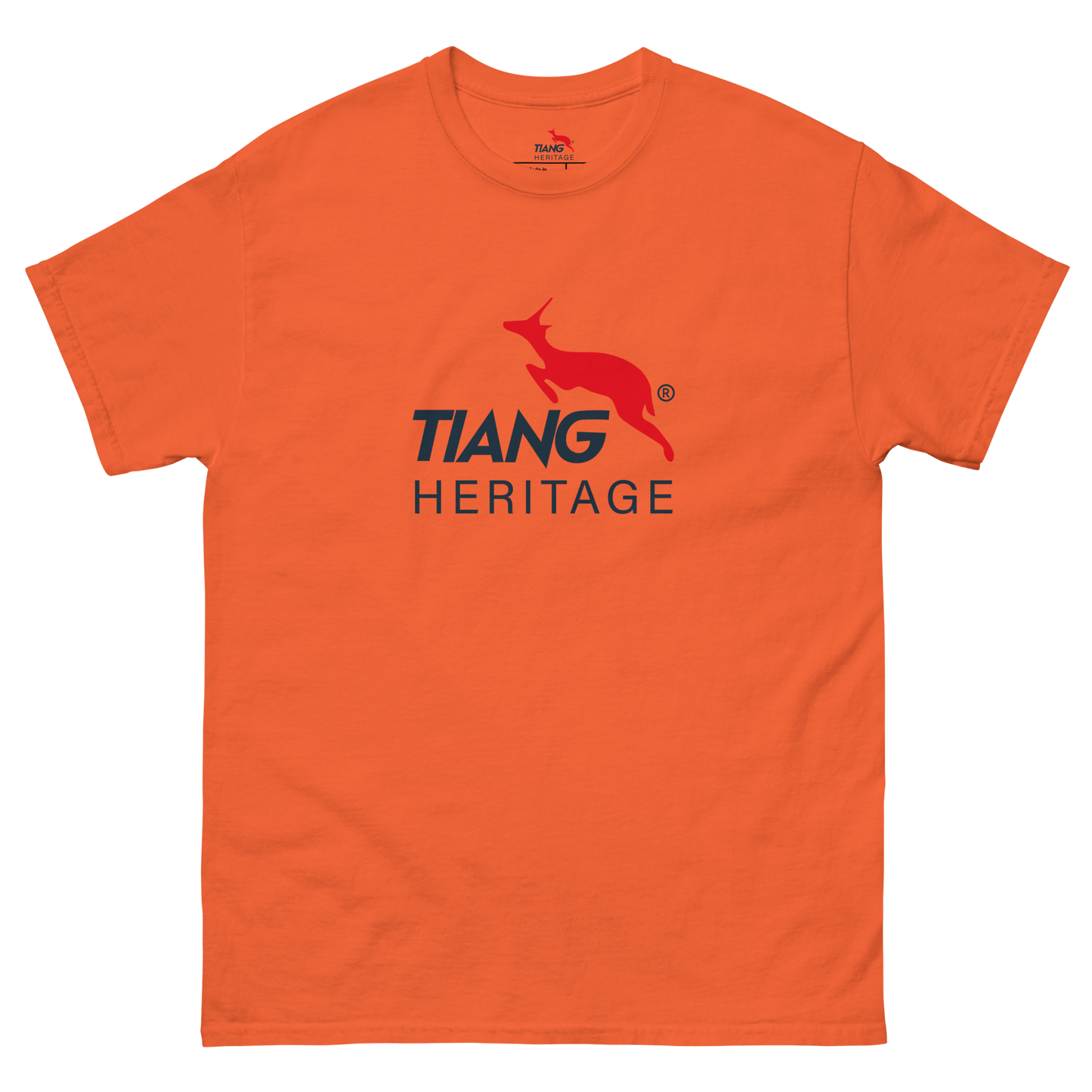 9 HERITAGE Camiseta LOGO HERITAGE TEXT BLUE