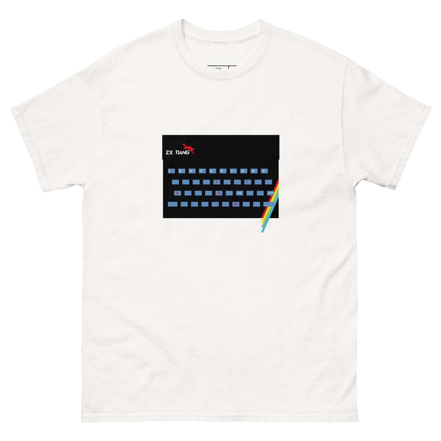 4 CLASSIC Camiseta Retro ZX Computer