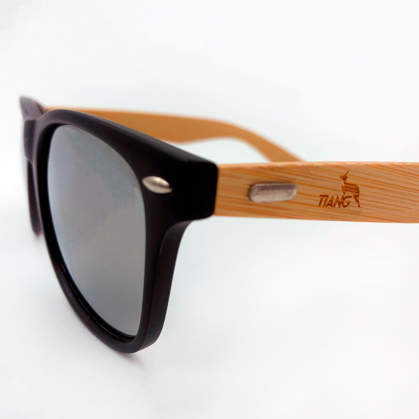 0 - Gafas de sol Bamboo Beauty Essence - Modelo MatteBlack Mirror